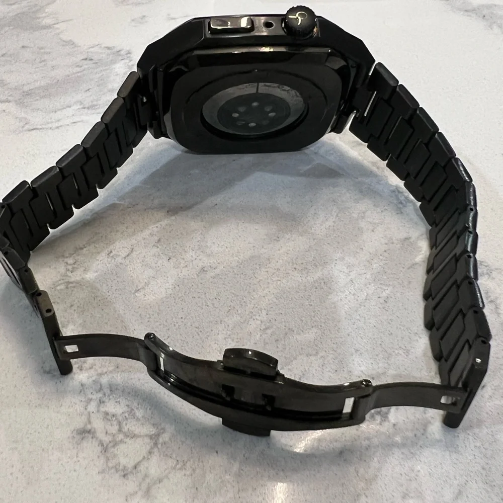 Apple Watch Series 6 44mm Black Stainless Steel Case (DOES NOT INCLUDE WATCH)